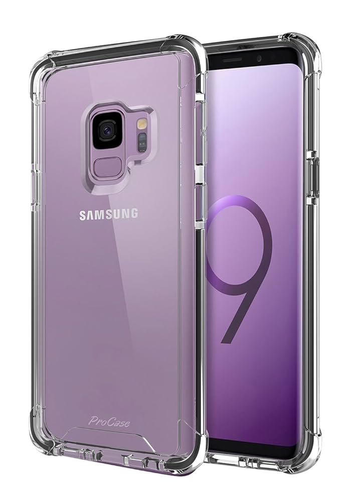Amazon.com: ProCase Galaxy S9 Case, Slim Hybrid Crystal